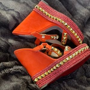 Christian Louboutin wedges